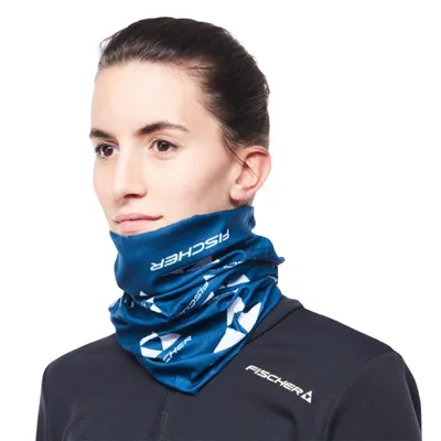 Fischer Bandana, Logo, Plavo-bijela