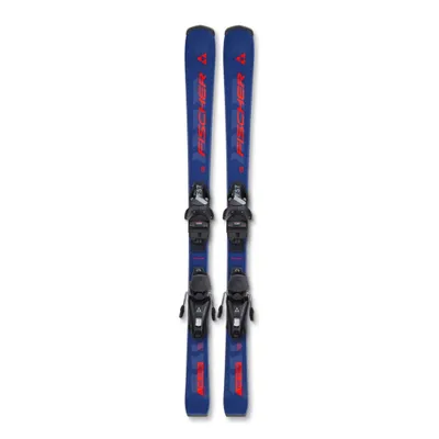 Fischer Dječije skije The Curv Junior JS + Vezovi FS4 CA, Plave