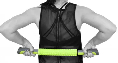 Lifefit Masažni roller, 53x4.5cm, Limeta