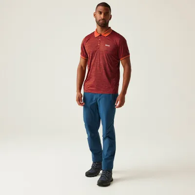 Regatta Outdoors Sportska majica na kragnu Remex II, Bordo