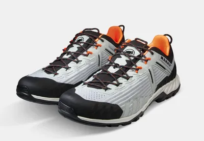 Mammut Patike Alnasca Knit III Low Ice, Bijelo-crne