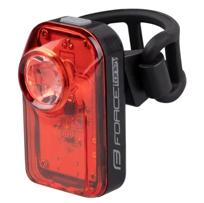 Force Zadnje svjetlo za bicikl Toney, 70LM, 1XLed USB
