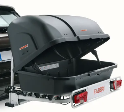 Fabbri Kutija za auto za skije Exclusive Minibox Recargo, Crna