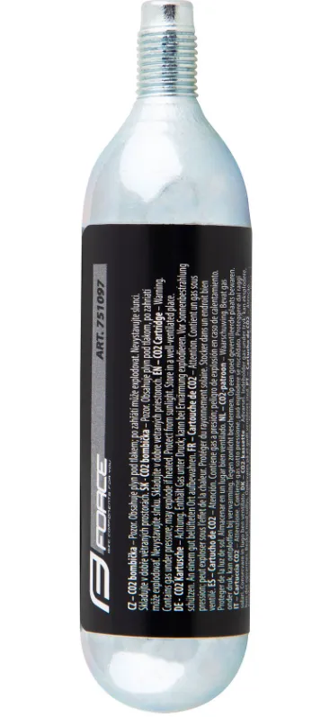 Force Uložak za naduvavanje guma bicikla CO2, 25g