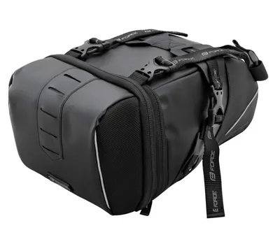 Force Torbica ispod sjedišta bicikla Adventure Zipper, Crna