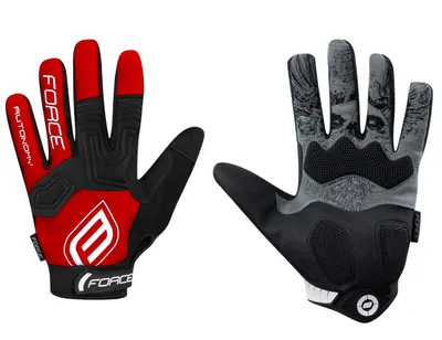 Force Rukavice MTB Autonomy, Crveno-crne