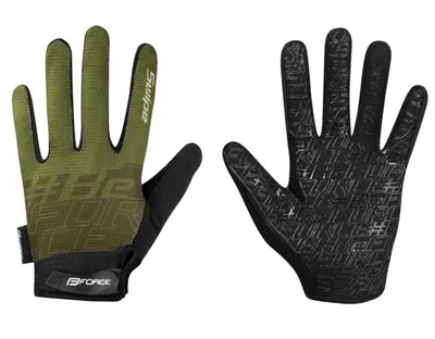 Force Rukavice MTB Swipe, Summer, Maslinaste