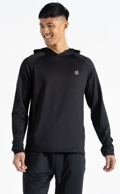 Dare2B Muška dukserica Sprinted Hoodie, Crna