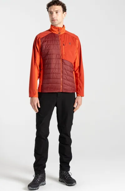 Dare2B Jakna Mountaineer Hybrid, Crvena