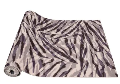 Dare2B Podloga za vježbanje Yoga Mat Zebra Print, Maskirno-siva