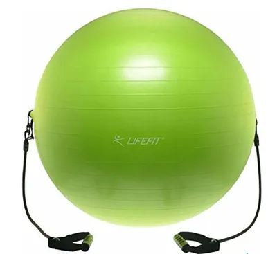 Lifefit Gimnastička lopta sa dodacima, 55cm
