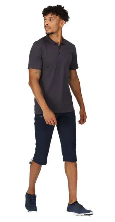 Regatta Outdoors Muški Muški šorts Xert Stretch Capri III, Teget