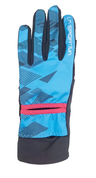 La Sportiva Ženske ski rukavice Session Malibu, Plavo-crne
