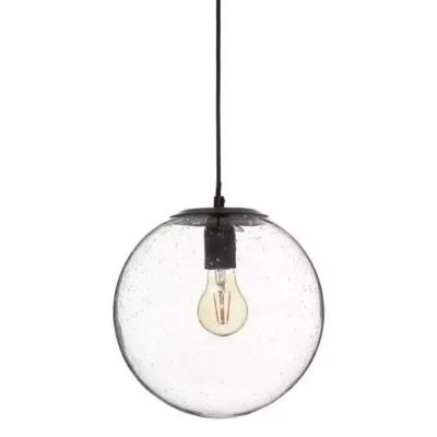 Atmosfera Luster Nunn, 25 cm, crne boje