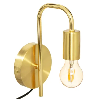 Atmosfera  Zidna lampa Keli, 12 cm, zlatne boje