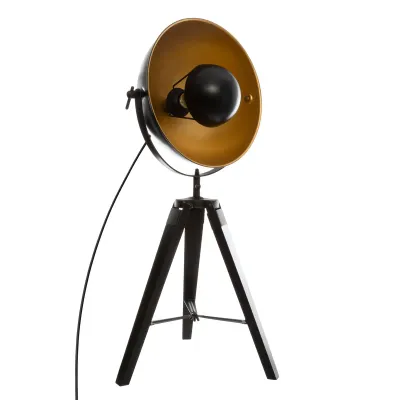 Atmosphera Stativna lampa Lahti, 71 cm, Crna