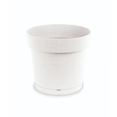 Fora Saksija Melrose Glamour, 30 x 25.5 cm, bijele boje