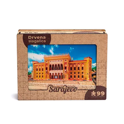 Vrabac Drvene puzle Souvenirs, Gradovi, Sarajevo