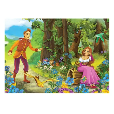 Vrabac Puzzle Fun 63, 42 cm x 29 cm, Trnoružica
