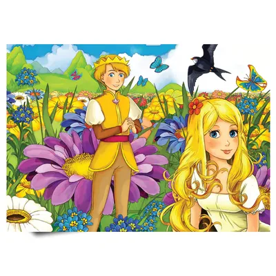 Vrabac Puzzle Fun 63, 42 cm x 29 cm, Palčica