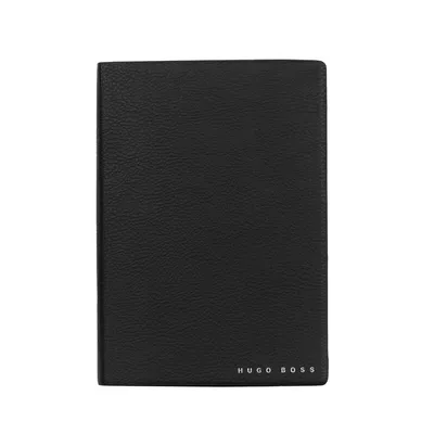 Hugo Boss Notes Essential Storyline A6 Dikto, Crni
