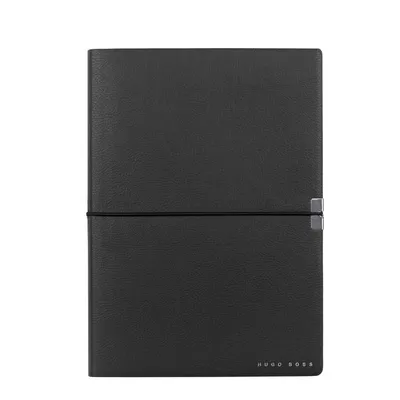 Hugo Boss Notes Storyline Elegance A5 Dikto, Crni