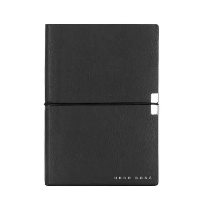 Hugo Boss Notes Storyline Elegance A6 Dikto, Crni