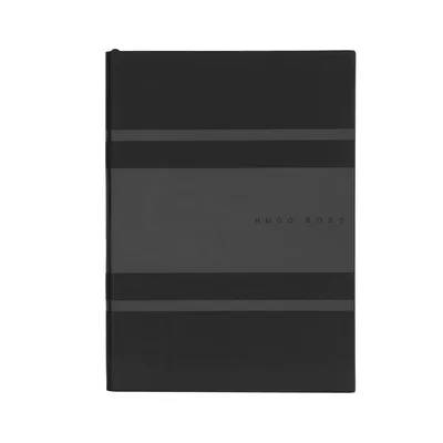 Hugo Boss Notes Essential Gear Matrix A5 Dikto, Crni