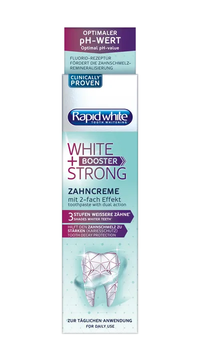 Rapid white booster strong pasta za izbjeljivanje zubi 75ml