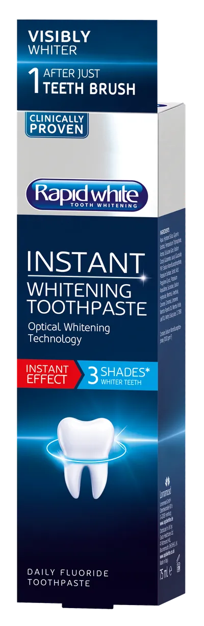 Rapid white instant whitening pasta za izbjeljivanje zubi 75ml