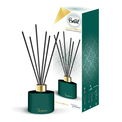 Brait osvježivač prostora Premium štapići Golden Valley 100ml