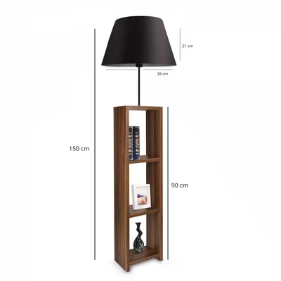 Prado Podna lampa Foco crna