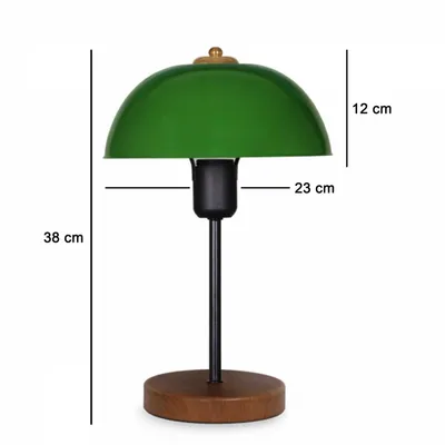 Prado Stolna lampa Kai zelena