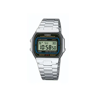 casio A164WA-1VES unisex sat