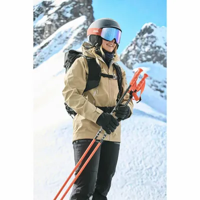 NAOČARE SKI UVEX PROVOQE FM black matt-blue green-clear S2
