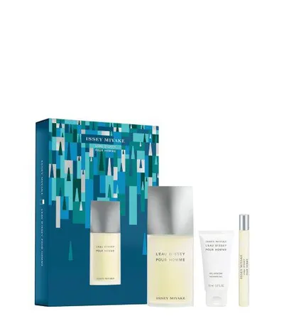 Issey Miyake L Eau D Issey 125ml EDT + 10ml EDT mini + 50ml Shower Gel