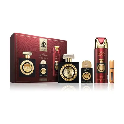 Lattafa Nebras 100ml + 20 ml + 200ml Deodorant Spray