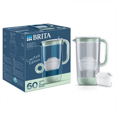 Brita Stakleni bokal za filtriranje vode 1059323, limitirano izdanje, 2,5 l