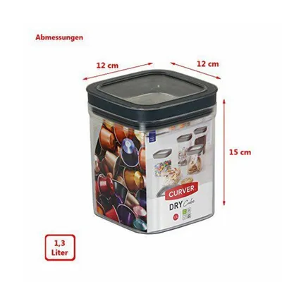CURVER Posuda s poklopcem 1.3L vakum dry cube