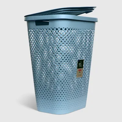 CURVER Korpa za veš 55L pastel plava Pure