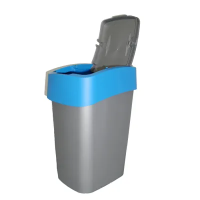CURVER Kanta za odpatke 25L siva/plava Flip