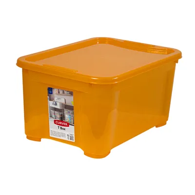 Box za odlaganje 14L narandzasta T-box