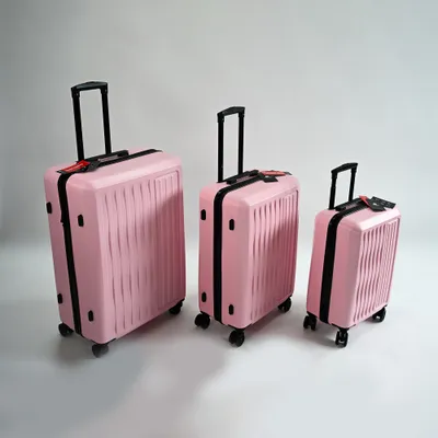 Kofer putni SPACE pink mali