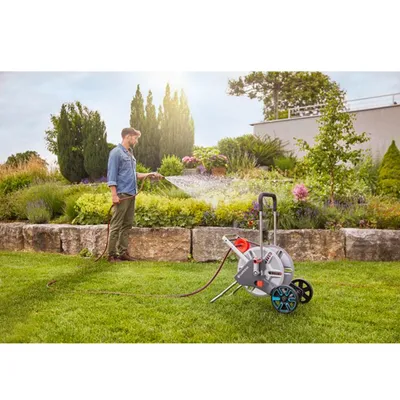 GARDENA Kolica za crijevo za vodu AquaRoll M Easy Metal