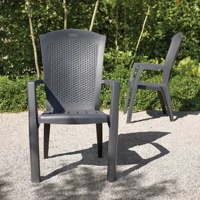 KETER Vrtna stolica Minnesota siva