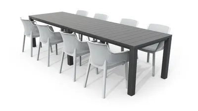 Stol Julie double sivi KETER