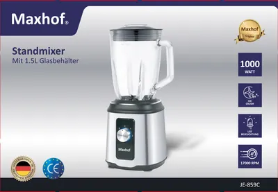 Maxhof Blender JE-859C, Sivi