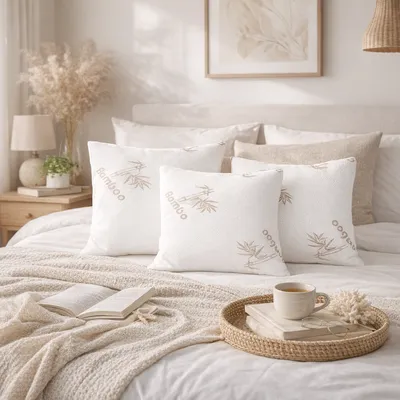 SLEEP4YOU Jastuk Memory Bamboo, 50x70 cm, 2+1 gratis