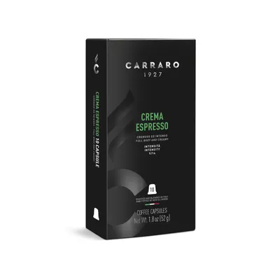 Nespresso kompatibilne kapsule CARRARO CREMA ESPRESSO