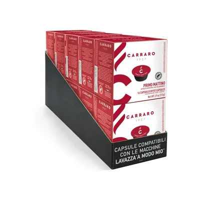 Lavazza a Modo Mio kompatibilne kapsule CARRARO PRIMO MATTINO - 160 kapsula